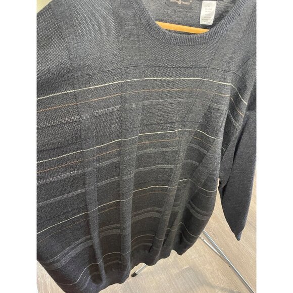 Cotton Traders Mens Black Crew Neck Long Sleeve Pullover Sweater Sz 4X - Picture 6 of 11